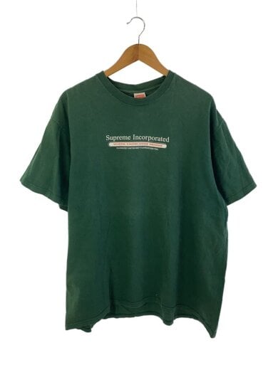 商品画像：Tシャツ/XL/コットン/GRN 1