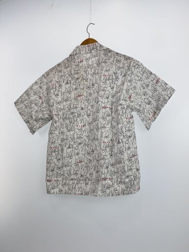 商品画像：半袖シャツ/--/コットン/WHT/総柄 2