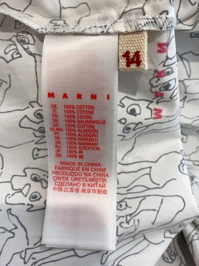 商品画像：半袖シャツ/--/コットン/WHT/総柄 4