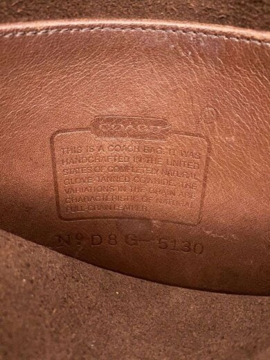 商品画像：トートバッグ/レザー/BRW 5