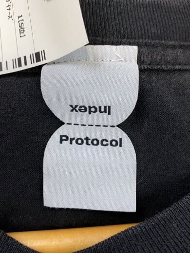 商品画像：PROTOCOL INDEX/Tシャツ/1/コットン/BLK 3