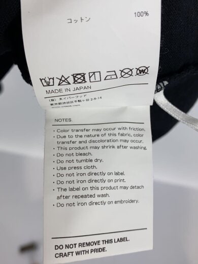 商品画像：Tシャツ/4/コットン/BLK/242ATDT-CSM03 5