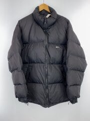 ダウンジャケット/4/ポリエステル/BLK