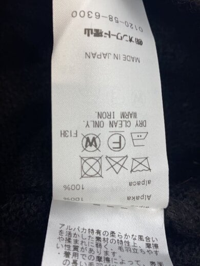 商品画像：ニット・セーター(厚手)/2/アルパカ/BLK/7035605 5