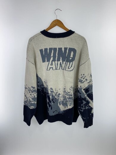 商品画像：ニット・セーター(厚手)/XL/アクリル/マルチカラー/総柄/WDS-OWKN-23-Q2-KN-04 2