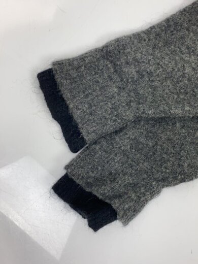 商品画像：ニット・セーター(厚手)/L/ウール/GRY/無地/61N71-609-07 5