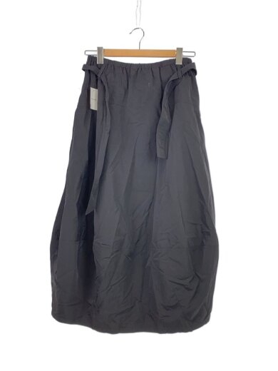 商品画像：T-mat Masaki-Paris/ロングスカート/1/ナイロン/BLK/無地 1