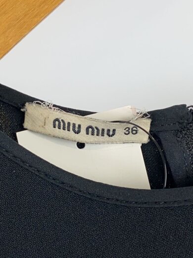 商品画像：半袖ワンピース/36/ポリエステル/BLK/無地/DNA583 3