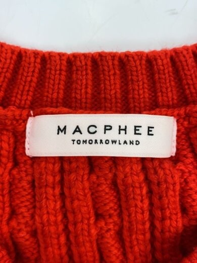 商品画像：カーディガン(薄手)/S/コットン/RED/12-02-34-02101 3