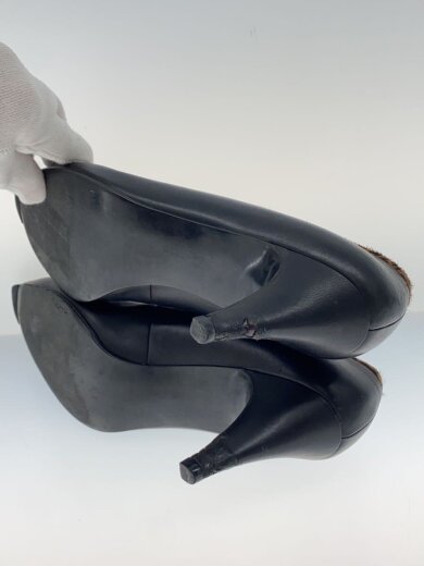 商品画像：パンプス/--/BLK/レザー 4