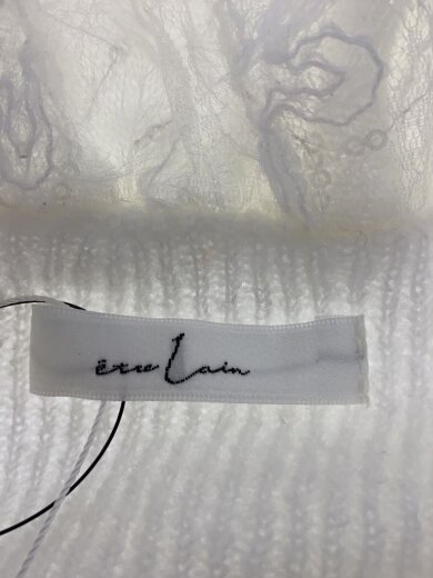 商品画像：ニット・セーター(厚手)/M/アクリル/WHT/無地 3