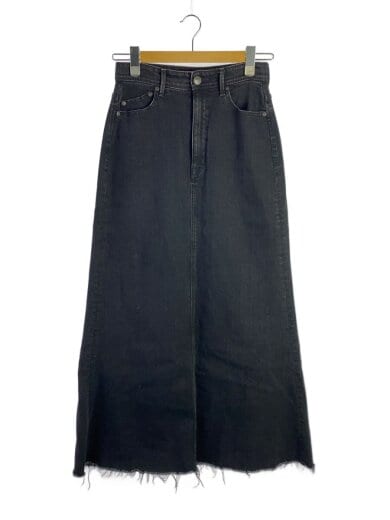 商品画像：スカート/M/コットン/BLK/無地/57152310 1