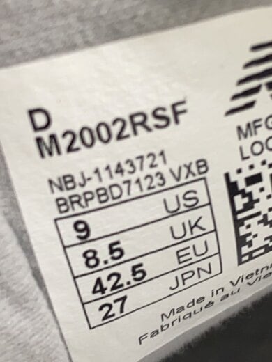 商品画像：M2002/ネイビー/27cm/NVY 5