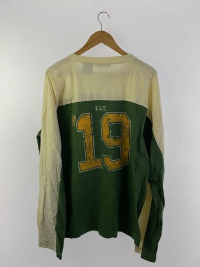 商品画像：長袖Tシャツ/XL/コットン/KHK/0962/522/500 2