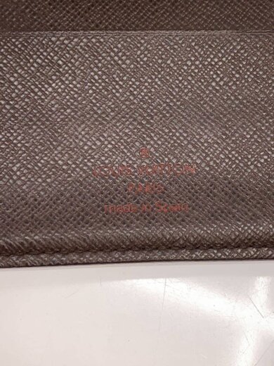 商品画像：ポルト・フォイユ・マルコ_ダミエ・エベヌ/PVC/BRW/メンズ 3