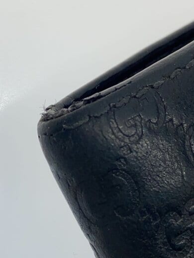 商品画像：2つ折り財布_マイクログッチシマ/レザー/BLK/メンズ// 8