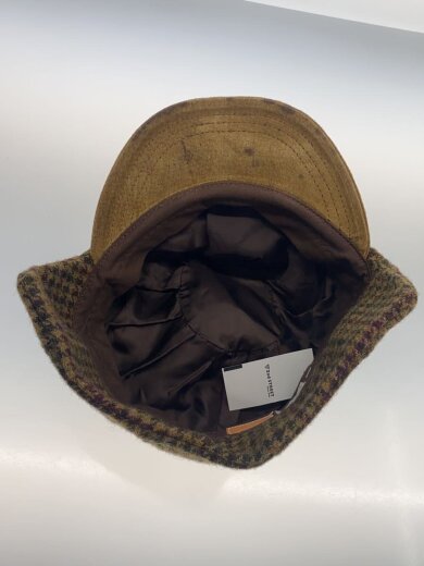 商品画像：キャップ/FREE/ウール/BRW/総柄/メンズ 4