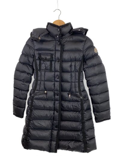 商品画像：ロングダウンジャケット/0/ナイロン/BLK/C20934930005 53048 1