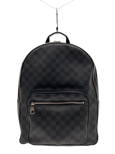 商品画像：ジョッシュ_ダミエ・グラフィット/PVC/BLK 1