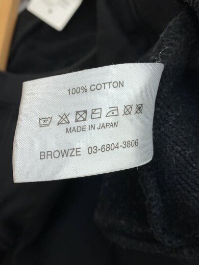 商品画像：スウェット/M/コットン/BLK/SS22BRENCT05AM 5