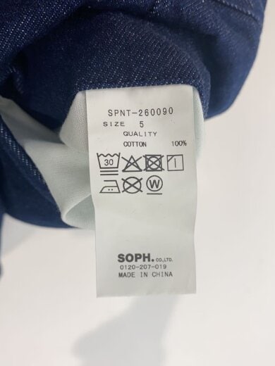 商品画像：ボトム/5/コットン/IDG/SPNT-260090 5