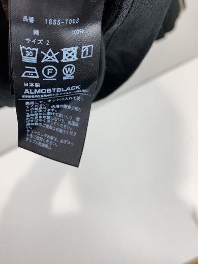 商品画像：長袖Tシャツ/2/コットン/BLK/18SS-T003 4