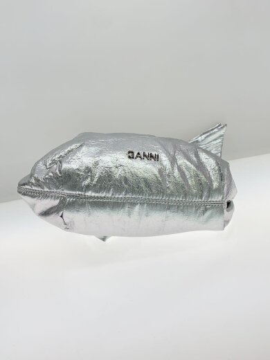 商品画像：ハンドバッグ/ナイロン/SLV/5855// 4