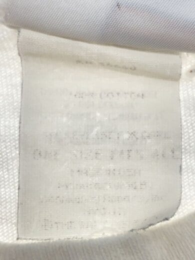 商品画像：Tシャツ/--/コットン/WHT/プリント// 4