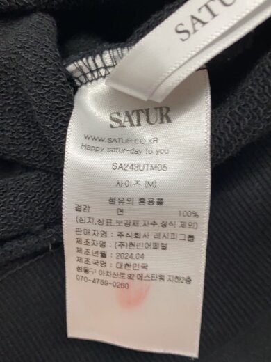 商品画像：スウェット/M/コットン/BLK/SA243UTM05// 4