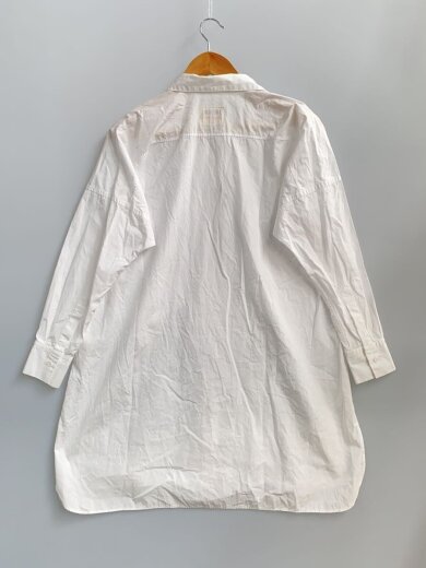 商品画像：長袖シャツ/1/コットン/WHT/無地/FK-B52-009 2