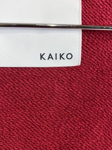 商品画像：ジップパーカー/3/コットン/RED/無地/KAIKO-26-101 4