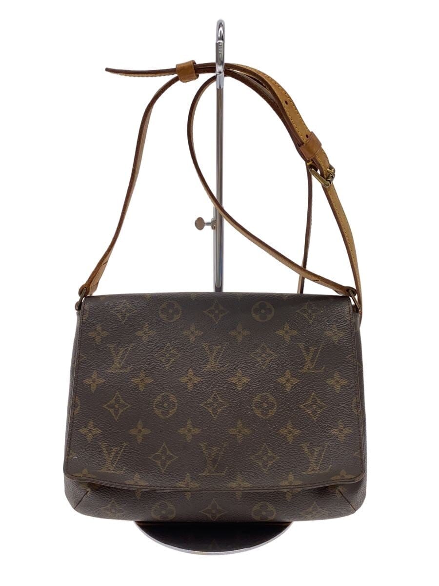 LOUIS VUITTON / ミュゼット・タンゴ_モノグラム・キャンバス_ショートショルダー/PVC/BRW