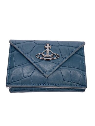 商品画像：3つ折り財布/レザー/BLU/レディース/5115002FW 1