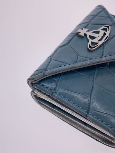 商品画像：3つ折り財布/レザー/BLU/レディース/5115002FW 7