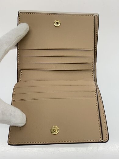 商品画像：2つ折り財布/レザー/BEG/総柄/レディース/CP255 4