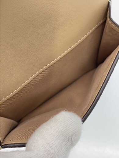 商品画像：2つ折り財布/レザー/BEG/総柄/レディース/CP255 5