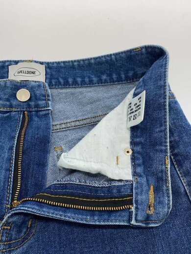 画像：WE11DONEボトム/S/デニム/IDG//3