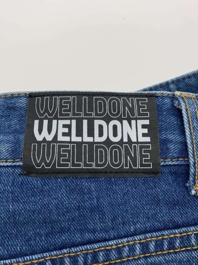 画像：WE11DONEボトム/S/デニム/IDG//4