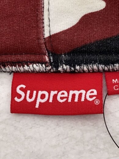 商品画像：パーカー/M/コットン/RED/カモフラ 3