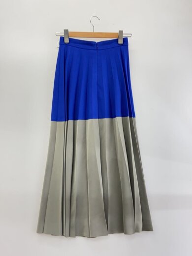 商品画像：Color Block Wide Pleated Skirt/ロングスカート/36/BLU/24A67408// 2