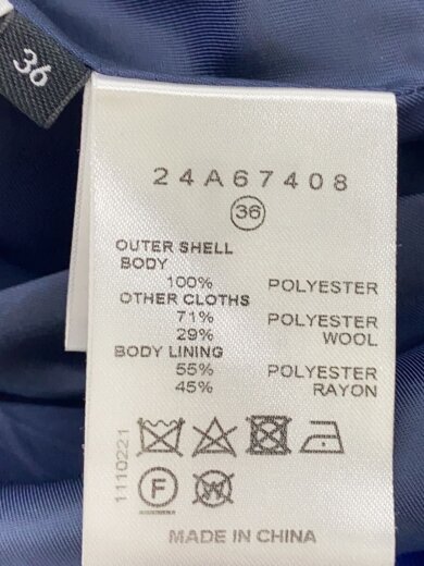 商品画像：Color Block Wide Pleated Skirt/ロングスカート/36/BLU/24A67408// 5