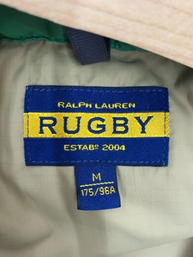 画像：RUGBY RALPHLAURENダウンジャケット/M/ポリエステル/GRN3