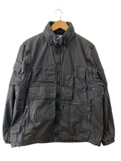 商品画像：PIGMENT 2WAY CARRIER JACKET/L/コットン/BLK/783-5152004// 1