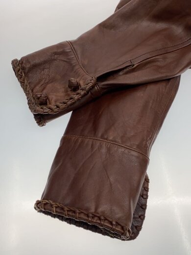 商品画像：レザージャケット・ブルゾン/L/羊革/BRW// 6