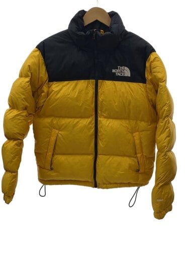 商品画像：ダウンジャケット/S/ナイロン/YLW/751520/ダウン偏り/腕・袖汚れ 1