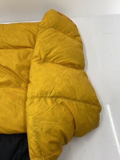 商品画像：ダウンジャケット/S/ナイロン/YLW/751520/ダウン偏り/腕・袖汚れ 6