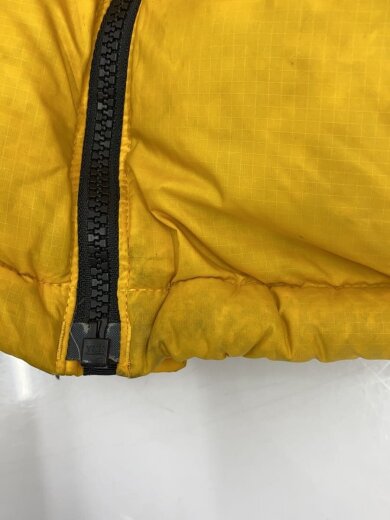 商品画像：ダウンジャケット/S/ナイロン/YLW/751520/ダウン偏り/腕・袖汚れ 8