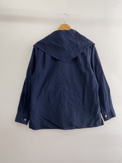 商品画像：fine cotton silk/長袖ブラウス/2/NVY/578-3153005/使用感// 2