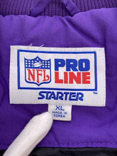 商品画像：汚れ破れ有/PRO LINE/NFLバイキングス/ジャケット/XL/ナイロン/PUP/無地 3