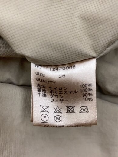 商品画像：Monster Down Jacket/ダウンジャケット/36/ナイロン/KHK/無地/12420006 4